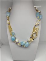 Necklace Koliè 925 Woman in Silver Acquamarina CL LEFKADA 04 - CL LEFKADA 04